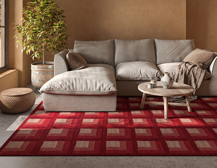 how to pick a rug color for living room